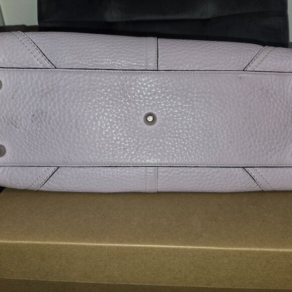 Authentic coath lavender leather tote bag - Picture 6 of 7